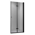 DRZWI PRYSZNICOWE SH01A CZARNE 80 CM 6 MM SH01A-BL-80