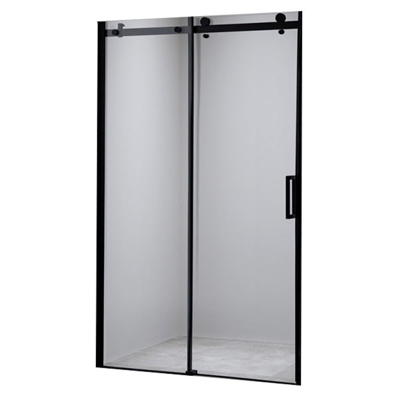 DRZWI PRYSZNICOWE SH03B CZARNE 95-100 CM 8 MM SH03B-BL-100