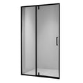 DRZWI PRYSZNICOWE UCHYLNE SH08C DO WNĘKI CZARNE 100 CM 6 MM SH08C-BL-100