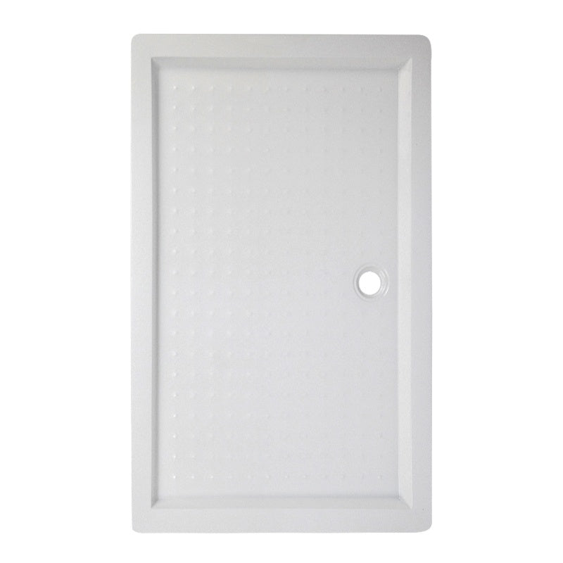 DRZWI PRYSZNICOWE Z BRODZIKIEM SH03B/SXL03C CHROM/BIAŁY 95-100/100x80 CM SH03B+SXL03C-WH