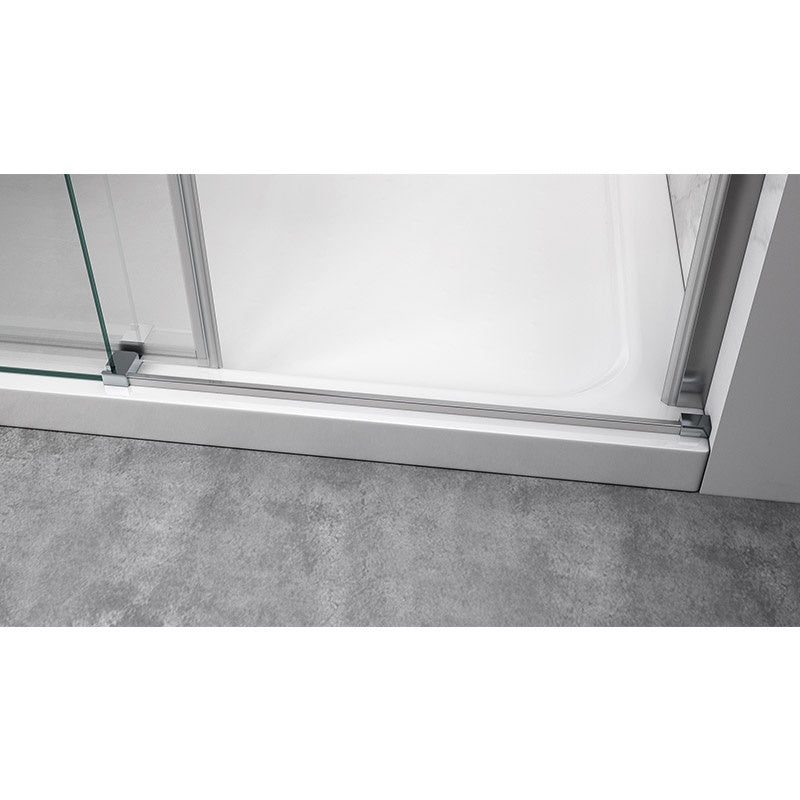 DRZWI PRYSZNICOWE KZ09E CHROM 135-140 CM 8 MM KZ09E-140