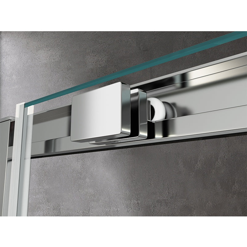 DRZWI PRYSZNICOWE KZ14B CHROM 105-110 CM 6 MM KZ14B-110