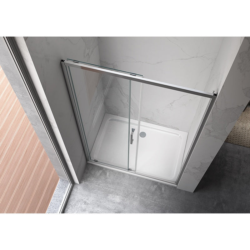 DRZWI PRYSZNICOWE KZ14B CHROM 105-110 CM 6 MM KZ14B-110