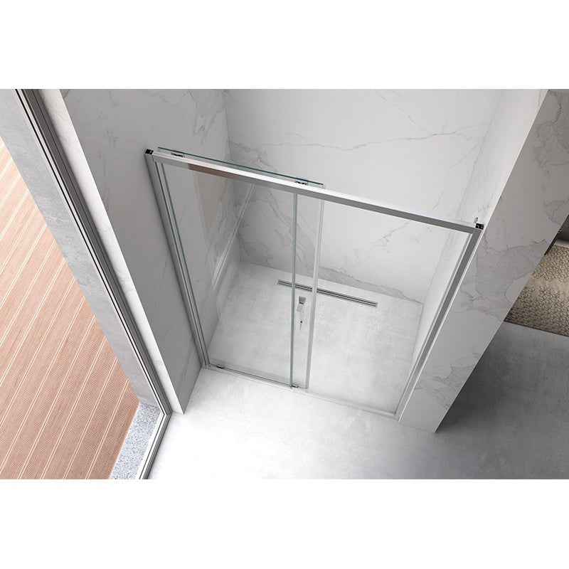 DRZWI PRYSZNICOWE KZ14B CHROM 105-110 CM 6 MM KZ14B-110