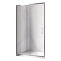DRZWI PRYSZNICOWE KZ14D CHROM 125-130 CM 6 MM KZ14D-130