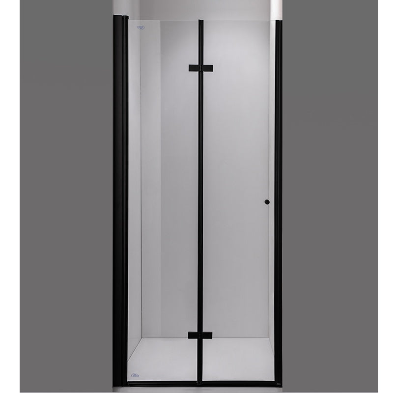 DRZWI PRYSZNICOWE SH01A CZARNE 80 CM 6 MM SH01A-BL-80