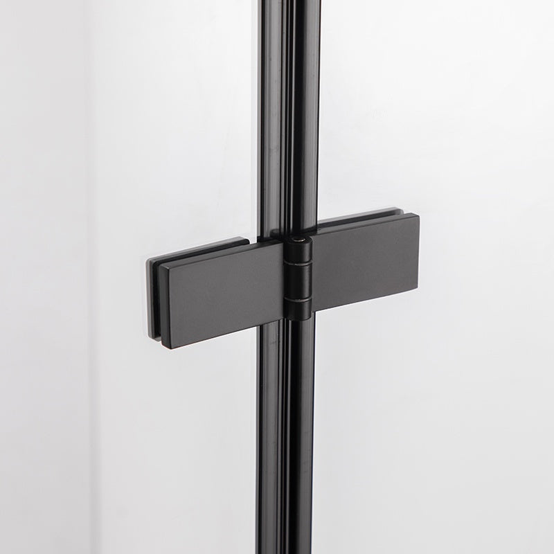 DRZWI PRYSZNICOWE SH01C CZARNE 100 CM SH01C-BL-100