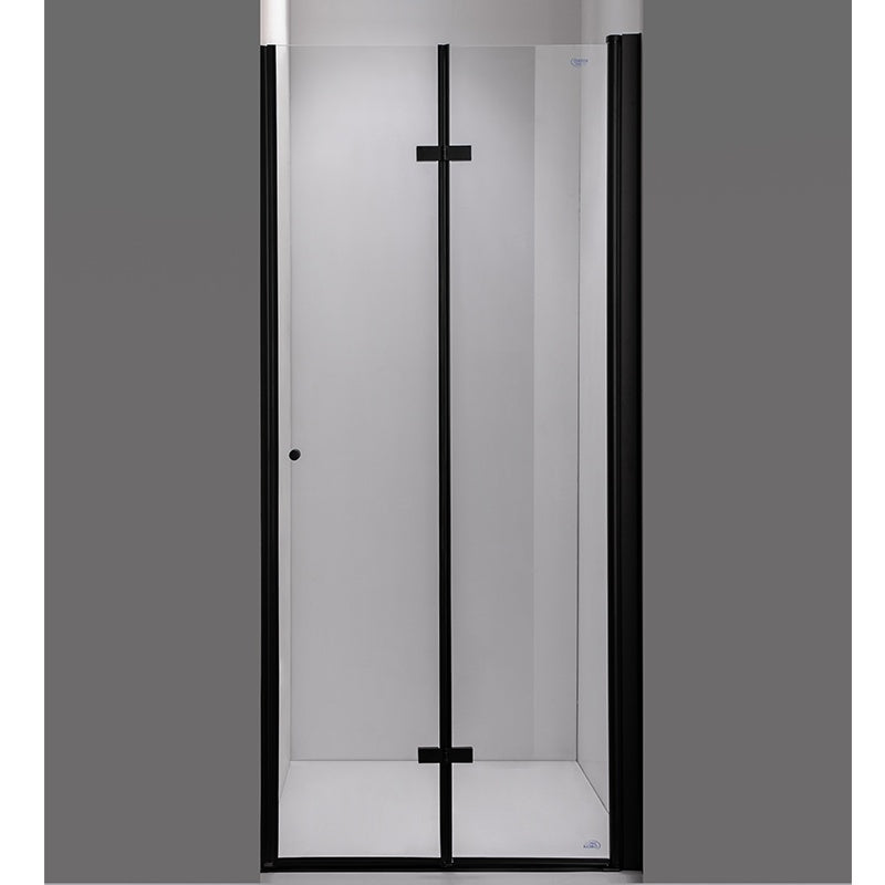 DRZWI PRYSZNICOWE SH01D CZARNE 110 CM 6MM SH01D-BL-110