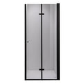DRZWI PRYSZNICOWE SH01E CZARNE 120 CM 6 MM SH01E-BL-120