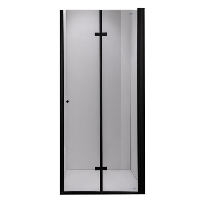 DRZWI PRYSZNICOWE SH01E CZARNE 120 CM 6 MM SH01E-BL-120