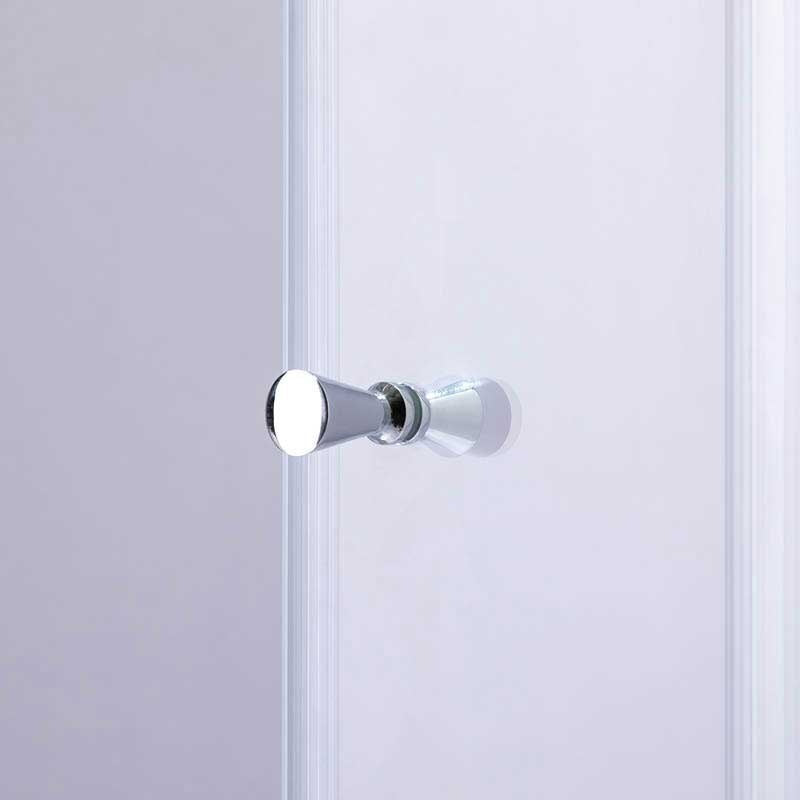 DRZWI PRYSZNICOWE SH02B CHROM 90 CM 6 MM SH02B-90