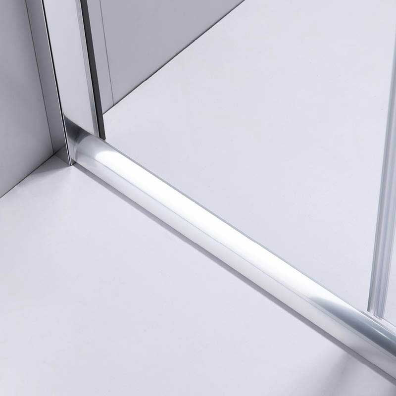 DRZWI PRYSZNICOWE SH02B CHROM 90 CM 6 MM SH02B-90