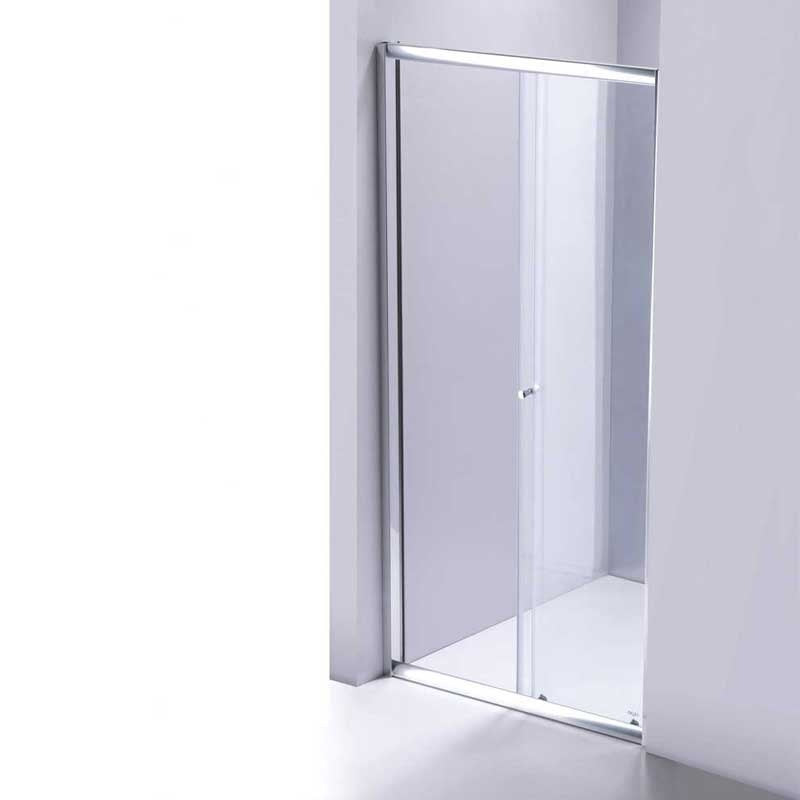 DRZWI PRYSZNICOWE SH02E CHROM 120 CM 6 MM SH02E-120
