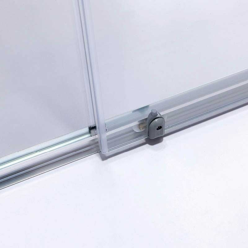 DRZWI PRYSZNICOWE SH02E CHROM 120 CM 6 MM SH02E-120