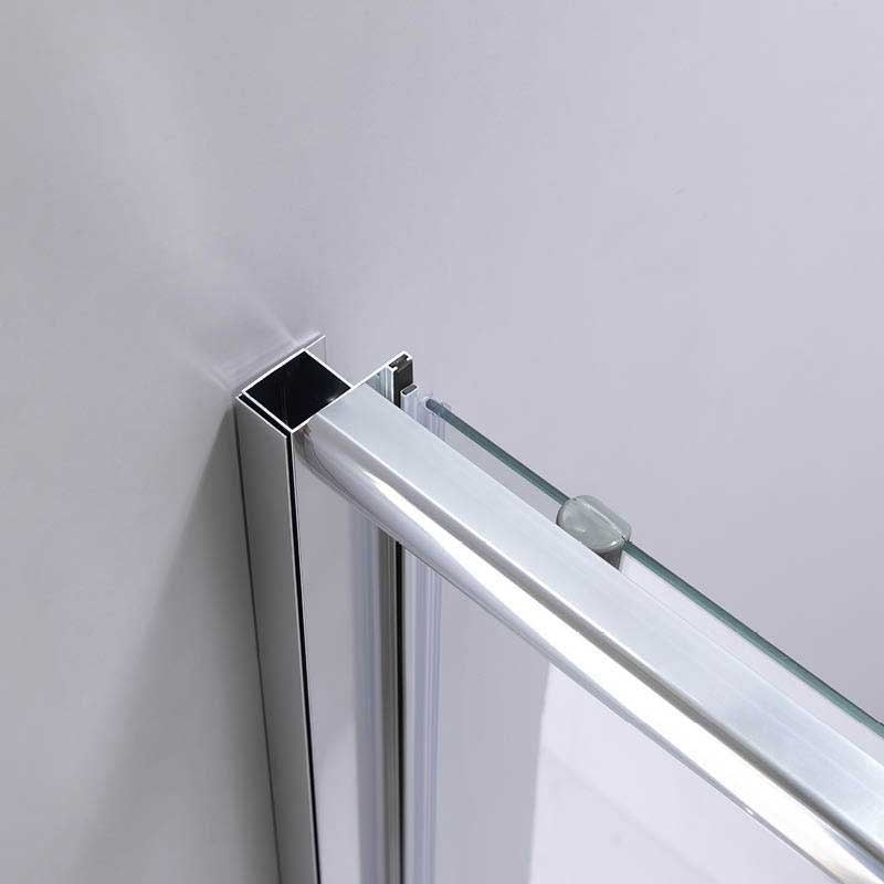 DRZWI PRYSZNICOWE SH02E CHROM 120 CM 6 MM SH02E-120