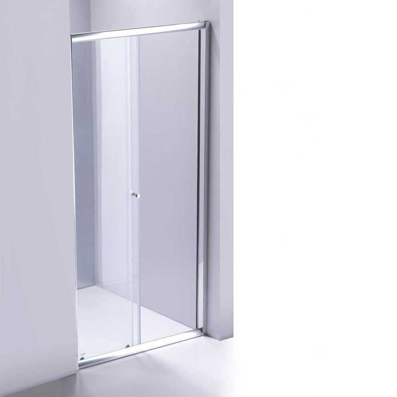 DRZWI PRYSZNICOWE SH02B CHROM 90 CM 6 MM SH02B-90