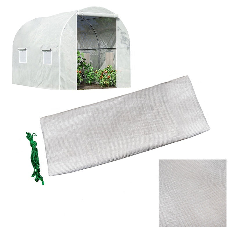FOLIA ZAMIENNA NA TUNEL OGRODOWY FOLIOWY TF02W 2x2 m2 BIAŁY WYTRZYMAŁA PTF02W-2X2-WHITE