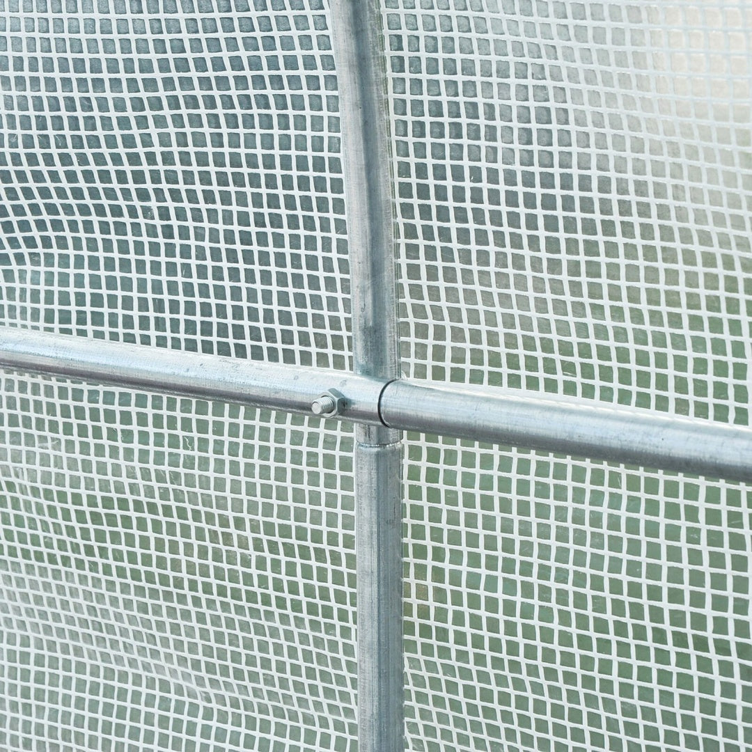 FOLIA ZAMIENNA NA TUNEL OGRODOWY FOLIOWY TF02W 2x2 m2 BIAŁY WYTRZYMAŁA PTF02W-2X2-WHITE