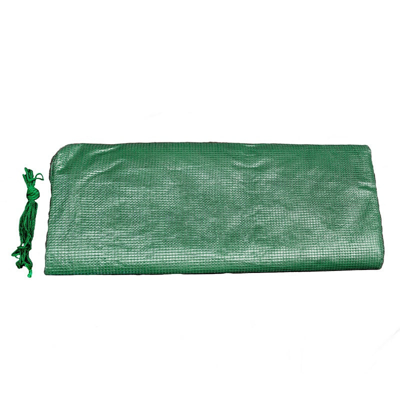 FOLIA ZAMIENNA NA TUNEL OGRODOWY TF07G ZIELONY 6x3 M2 PODWÓJNE DRZWI PTF07G-6X3-GREEN-2D