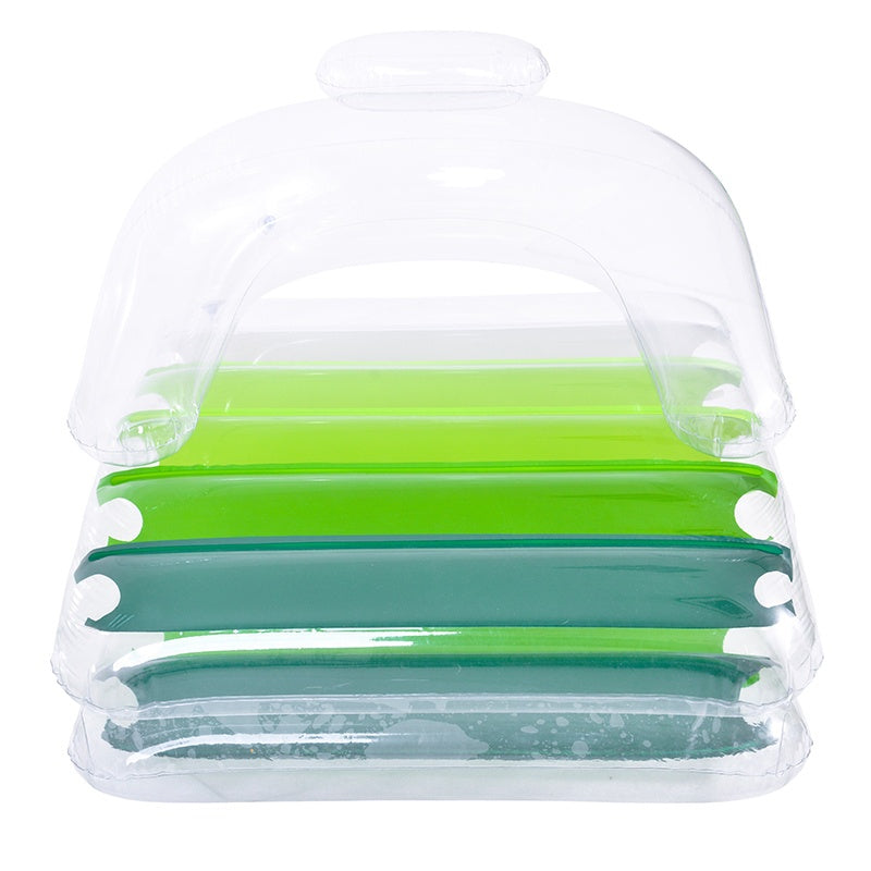 FOTEL MATERAC POMPOWANY DO PŁYWANIA SIESTA-GREEN 2w1 180x79 CM SIESTA-GREEN