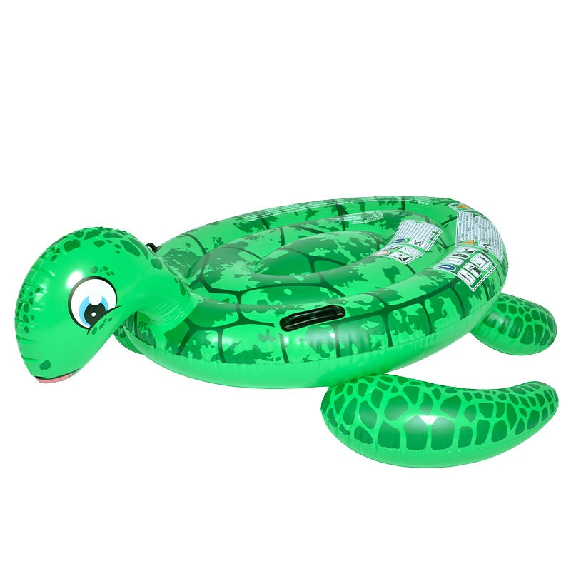 MATERAC POMPOWANY DO PŁYWANIA ŻÓŁW TURTLE 134x112 CM TURTLE