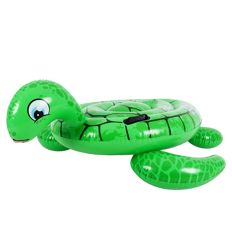 MATERAC POMPOWANY DO PŁYWANIA ŻÓŁW TURTLE 134x112 CM TURTLE