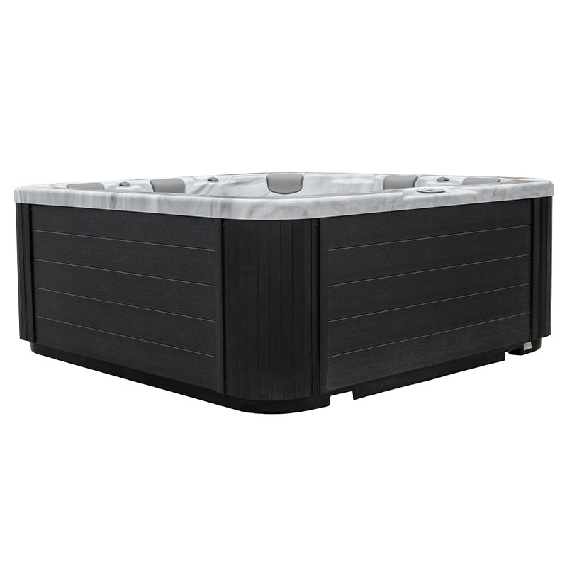 JACUZZI OGRODOWE WANNA BOKO BIAŁA OBUDOWA CZARNA 230x230 CM BOKO-4196
