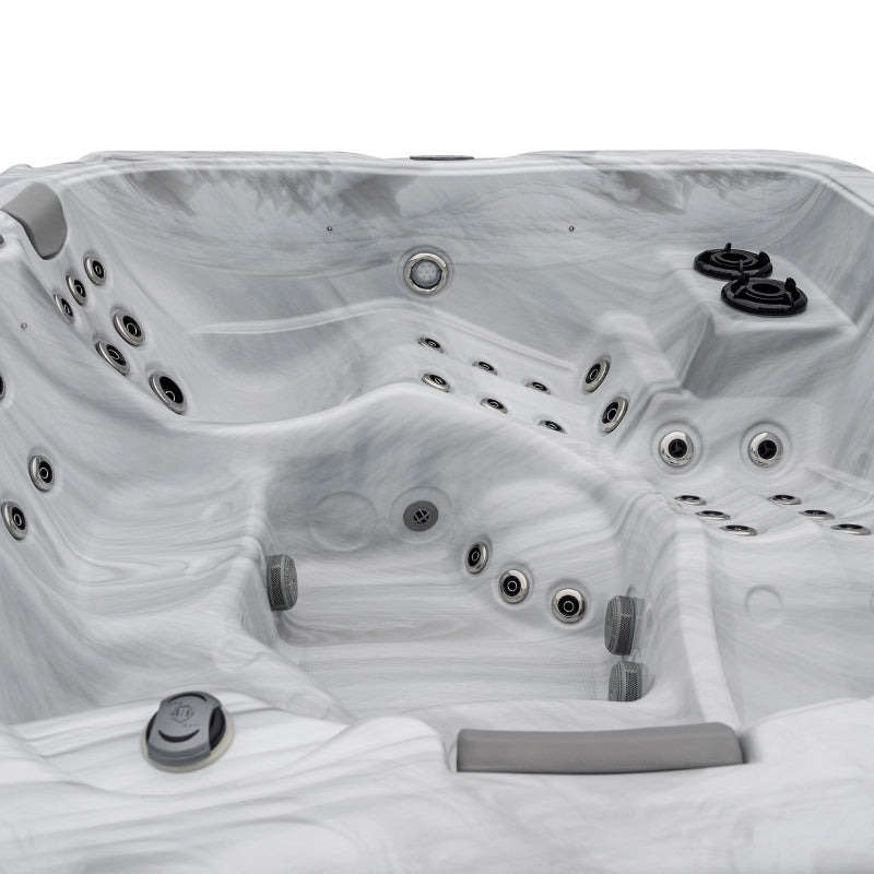 JACUZZI OGRODOWE WANNA BOKO BIAŁA OBUDOWA CZARNA 230x230 CM BOKO-4196