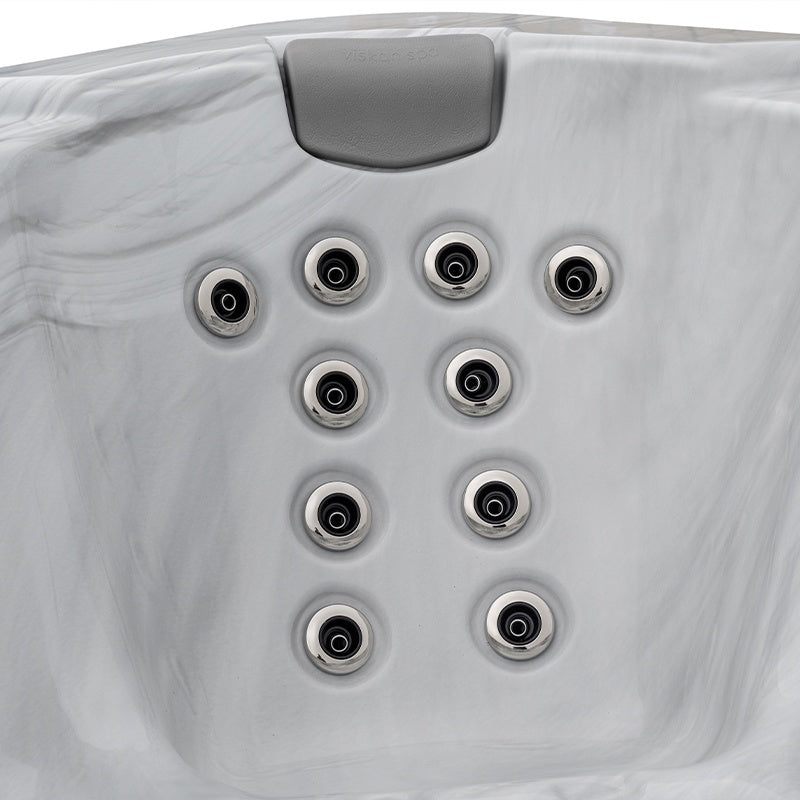 JACUZZI OGRODOWE WANNA BOKO BIAŁA OBUDOWA CZARNA 230x230 CM BOKO-4196