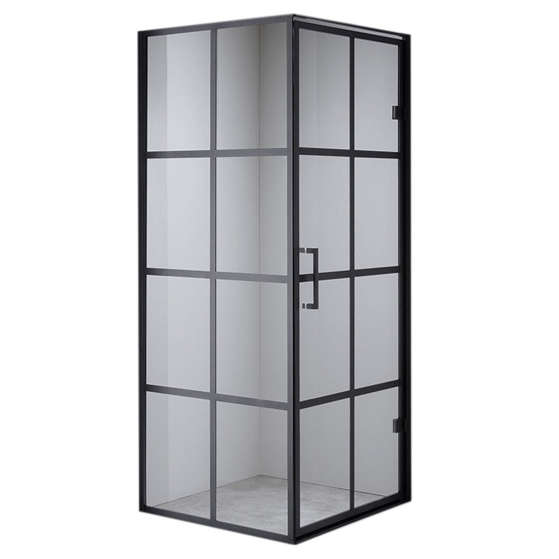 KABINA PRYSZNICOWA KWADRATOWA BS10B CZARNA 90x90 CM BS10B-90