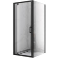 KABINA PRYSZNICOWA KWADRATOWA KZ04A CZARNA 70X70 CM KZ04A-BL-70