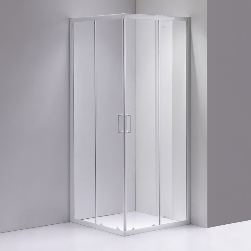 KABINA PRYSZNICOWA KWADRATOWA KZ93A BIAŁA 80X80 CM KZ93A-WH-80