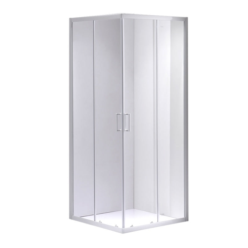 KABINA PRYSZNICOWA KWADRATOWA KZ93B BIAŁA 90x90 CM KZ93B-WH-90