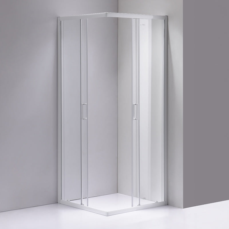 KABINA PRYSZNICOWA KWADRATOWA KZ93B BIAŁA 90x90 CM KZ93B-WH-90