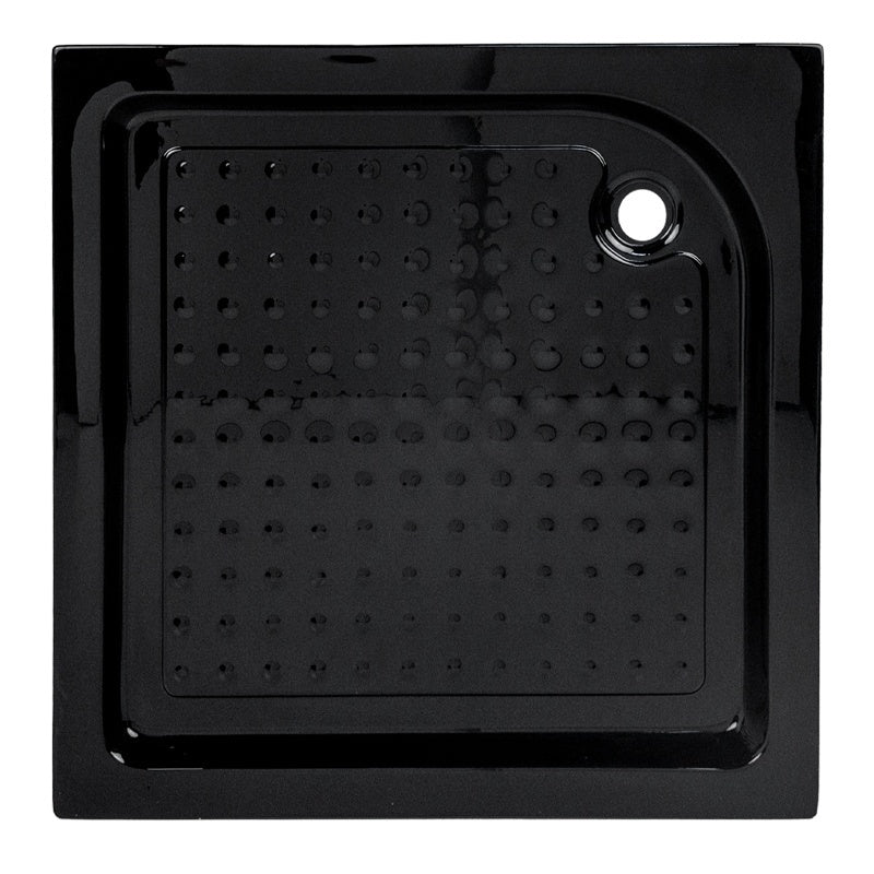 KABINA PRYSZNICOWA KWADRATOWA Z BRODZIKIEM BL30B/SXL02B CZARNA/CZARNY 90x90 BL30B+SXL02B-BL-90