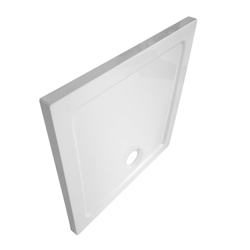 KABINA PRYSZNICOWA KWADRATOWA + BRODZIK KZ1290C/ST06A CHROM/BIAŁY 100x100CM KZ1290C+ST06A-WH