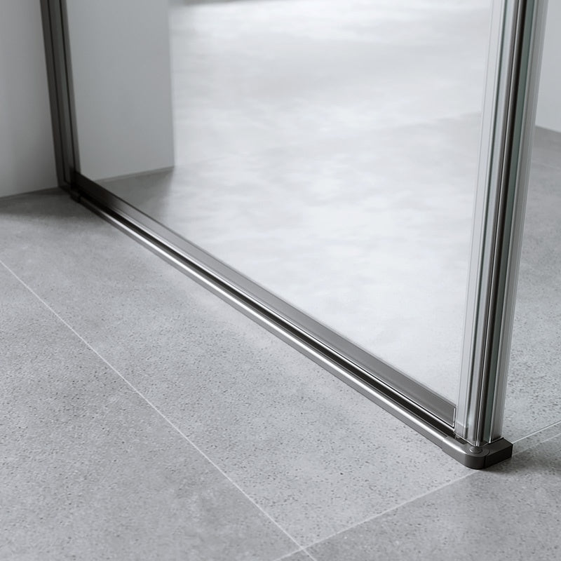 KABINA PRYSZNICOWA KWADRATOWA ZBR-900 CZARNA 90x90 CM ZBR-900
