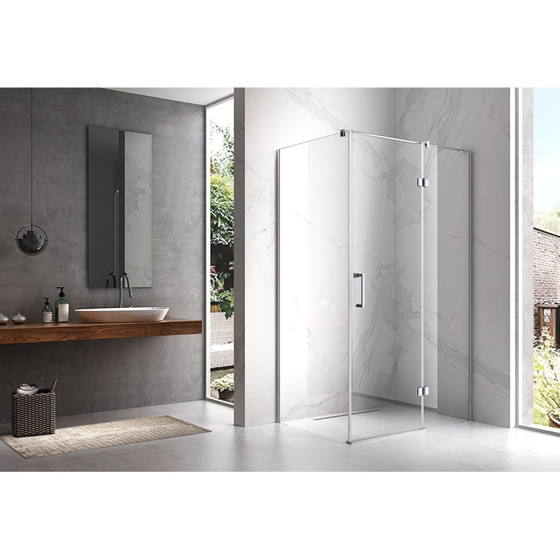 KABINA PRYSZNICOWA PROSTOKĄTNA KZ03C CHROM 120x90 CM KZ03C-120X90