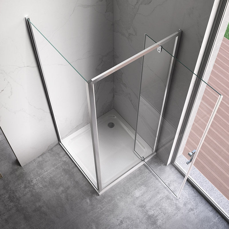 KABINA PRYSZNICOWA KWADRATOWA KZ04B CHROM 80x80 CM KZ04B-80
