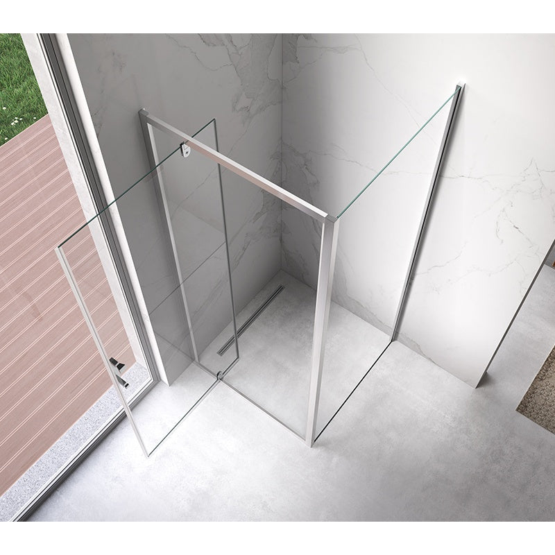 KABINA PRYSZNICOWA KWADRATOWA KZ04B CHROM 80x80 CM KZ04B-80