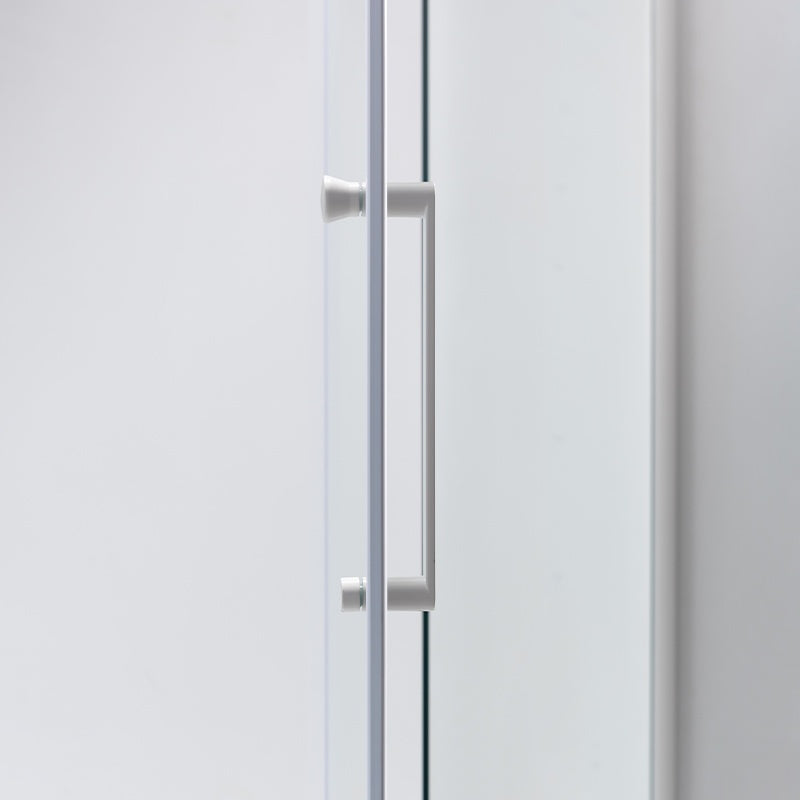 KABINA PRYSZNICOWA PIĘCIOKĄTNA KZ91B BIAŁA 90x90 CM KZ91B-WH-90