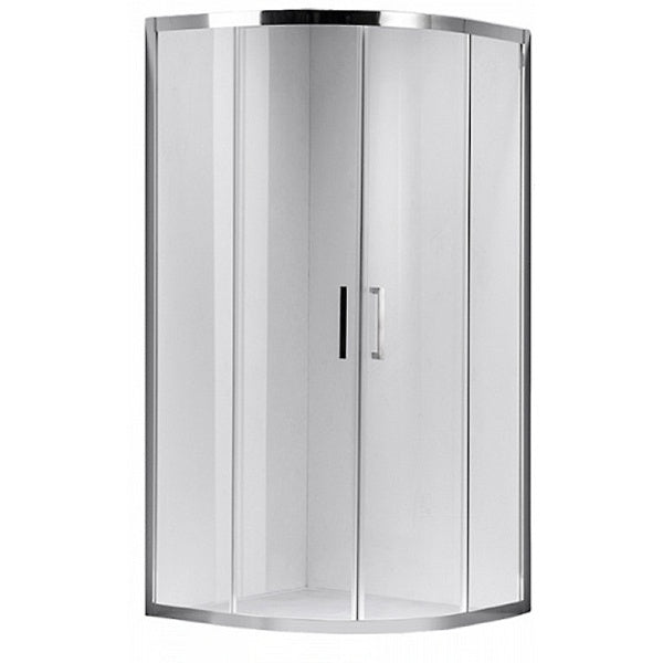 KABINA PRYSZNICOWA PÓŁOKRĄGŁA KZ101A CHROM 80x80 CM KZ101A-80