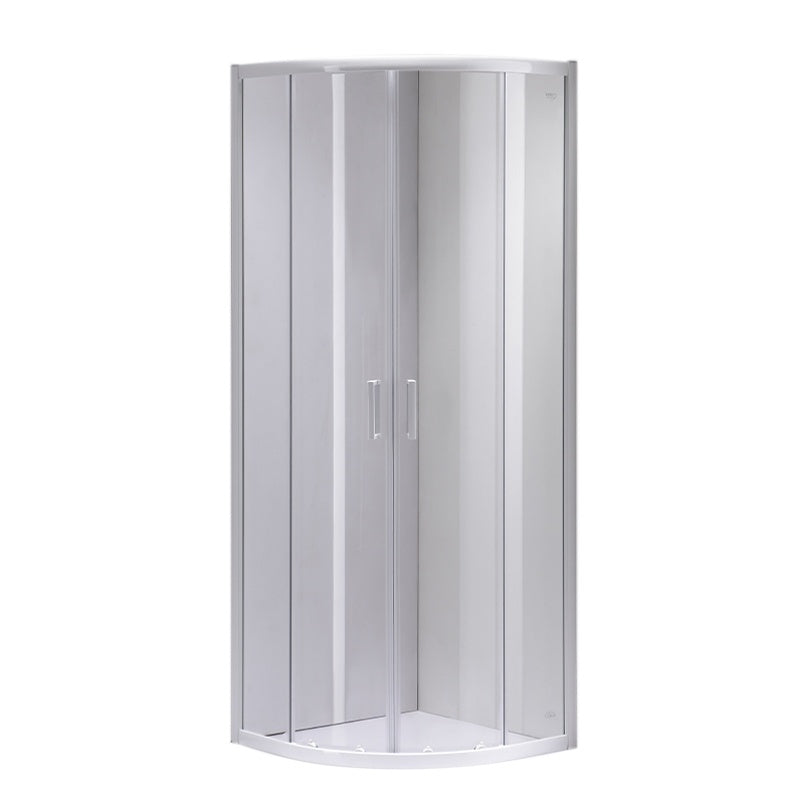 KABINA PRYSZNICOWA PÓŁOKRĄGŁA KZ94C BIAŁA 100x100 CM KZ94C-WH-100