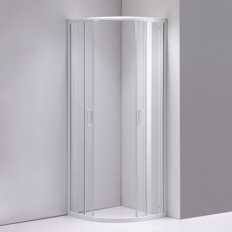 KABINA PRYSZNICOWA PÓŁOKRĄGŁA KZ94C BIAŁA 100x100 CM KZ94C-WH-100