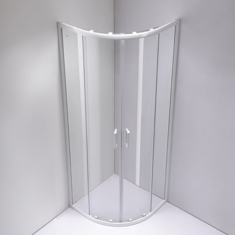 KABINA PRYSZNICOWA PÓŁOKRĄGŁA KZ94C BIAŁA 100x100 CM KZ94C-WH-100