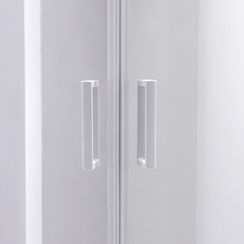 KABINA PRYSZNICOWA PÓŁOKRĄGŁA KZ94C BIAŁA 100x100 CM KZ94C-WH-100