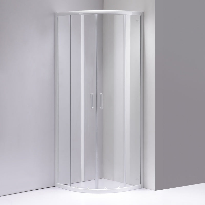 KABINA PRYSZNICOWA PÓŁOKRĄGŁA KZ94D BIAŁA 70X70 CM KZ94D-WH-70
