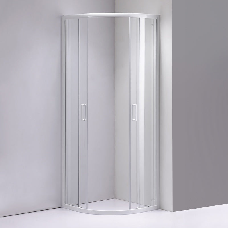 KABINA PRYSZNICOWA PÓŁOKRĄGŁA KZ94D BIAŁA 70X70 CM KZ94D-WH-70