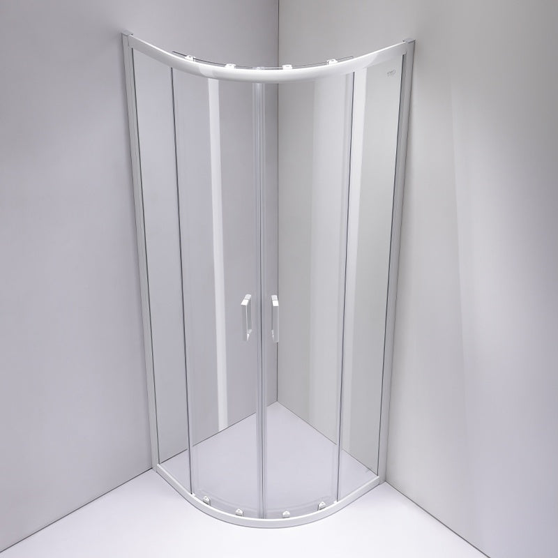 KABINA PRYSZNICOWA PÓŁOKRĄGŁA KZ94D BIAŁA 70X70 CM KZ94D-WH-70