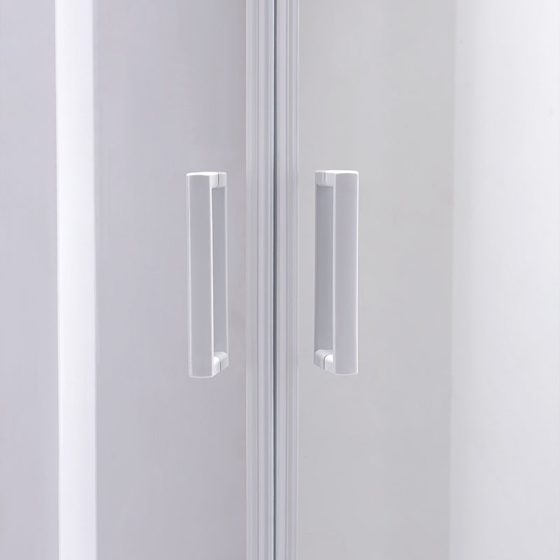KABINA PRYSZNICOWA PÓŁOKRĄGŁA KZ94D BIAŁA 70X70 CM KZ94D-WH-70